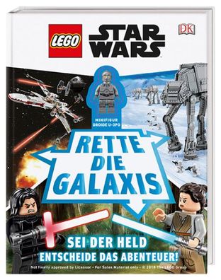 LEGO® Star Wars™ Rette die Galaxis Mit U-3PO Minifigur Buch Book NEU NEW