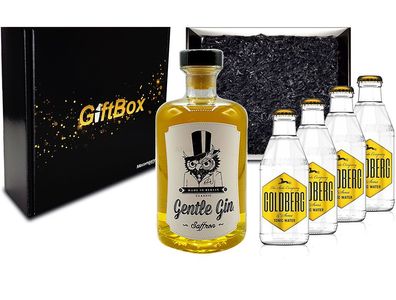 Mixcompany Giftbox - Gin Tonic Set Gin Tonic Set - Gentle Gin Saffron 0,5l (40%