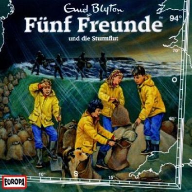 Fünf Freunde Band 94: Fünf Freunde und die Sturmflut Audio CD NEU & OVP