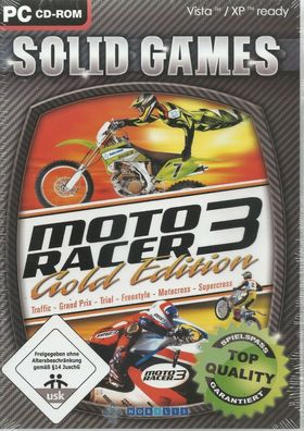 Moto Racer 3 - Gold Edition von Solid Games (PC 2008 DVD-Box) NEU & Verschweisst