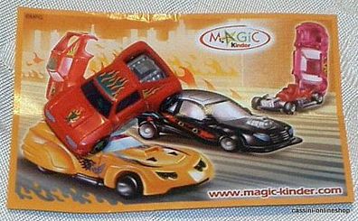 Dragster rot mit Beipackzettel