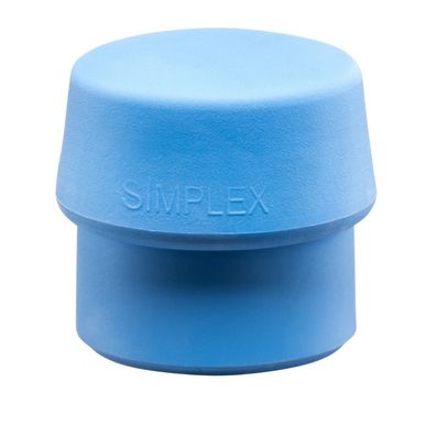 Halder Schlageinsatz für Simplex Schonhammer Ø 40 mm TPE-soft blau 3201.040
