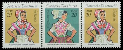 DDR Zusammendruck Nr W9 postfrisch 3ER STR SBCB6FA
