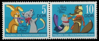 DDR Zusammendruck Nr WZd287 postfrisch WAAGR PAAR SBD1C32
