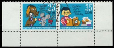 DDR Zusammendruck Nr WZd289 zentrisch gestempelt WAAGR PAAR X12A912