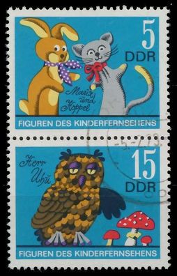 DDR Zusammendruck Nr SZd125 gestempelt SENKR PAAR X12A932