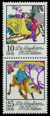 DDR Zusammendruck Nr SZd123 postfrisch SENKR PAAR SBD1D7A