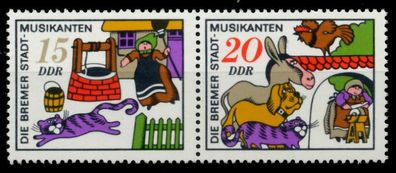 DDR Zusammendruck Nr WZd261 postfrisch WAAGR PAAR SBD1E6A