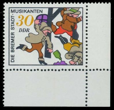 DDR 1971 Nr 1722 postfrisch ECKE-URE X12FA9E