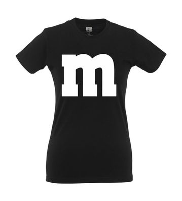 M&M Karneval Gruppen Kostüm Fasching I Fun I Lustig I Sprüche I Girlie Shirt
