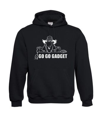 Herren Hoodie I Kapu I Inspector Gadget I Sprüche I Fun I Lustig bis 5XL