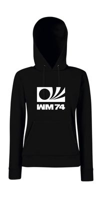 WM 1974 I Sprüche I Fun I Lustig I Girlie Kapuzenpullover