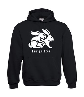 Einspritzer Lustige Hasen I Sprüche I Fun I Lustig bis 5XL I Herren Hoodie