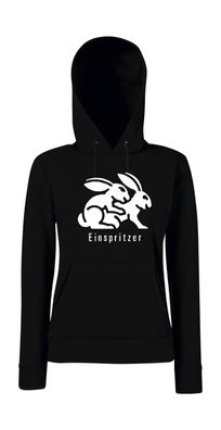 Einspritzer Lustige Hasen l Girlie Kapuzenpullover
