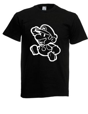Herren T-Shirt I Baby Super Mario I Sprüche I Fun I Lustig bis 5XL