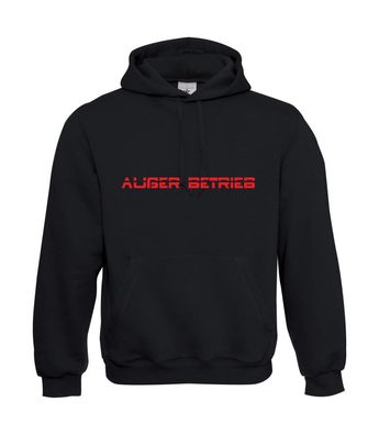 Außer Betrieb I Sprüche I Fun I Lustig bis 5XL I Herren Hoodie