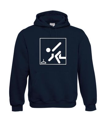 Herren Hoodie I Kapu I Stockschießen I Sprüche I Fun I bis 5XL