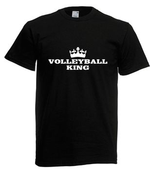 Herren T-Shirt l Volleyball King l Größe bis 5XL