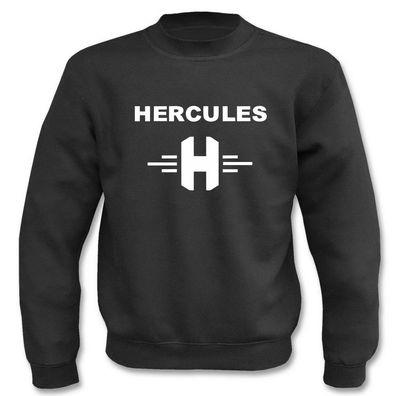 Pullover l Hercules Logo + Schriftzug I Fun I Sprüche I Lustig I Sweatshirt