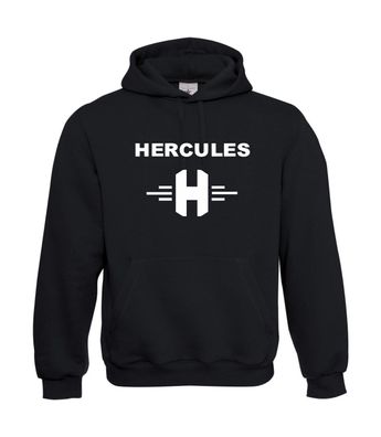Hercules Logo + Schriftzug I Sprüche I Fun I Lustig bis 5XL I Herren Hoodie