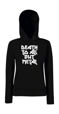 Death to all but Metal l Girlie Kapuzenpullover
