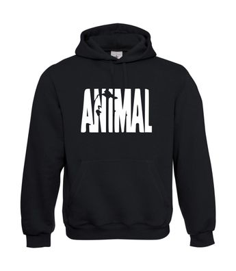 ANIMAL - Tier Fitness Body Spor I Sprüche I Fun I Lustig bis 5XL I Herren Hoodie