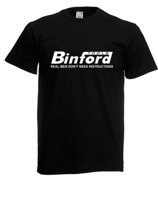 Herren T-Shirt Binford Tools Größe bis 5XL