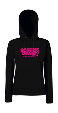 Scheiss drauf! Mallorca ist nur einmal im Jahr Girlie Kapuzenpullover