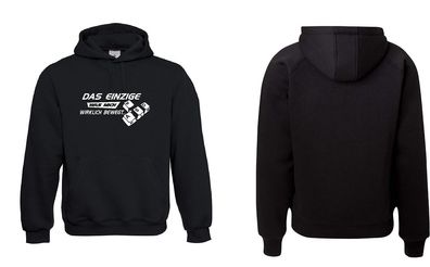 Das einzige was mich wirklich.. I Sprüche I Fun I Lustig bis 5XL I Herren Hoodie