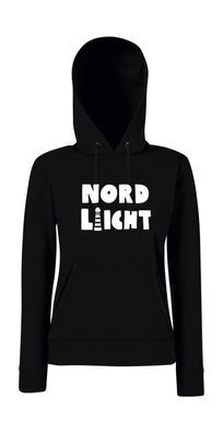 Nordlicht Heimat Freunde Urlaub l Girlie Kapuzenpullover