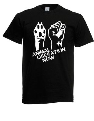 Herren T-Shirt Animal Liberation Neu Größe bis 5XL