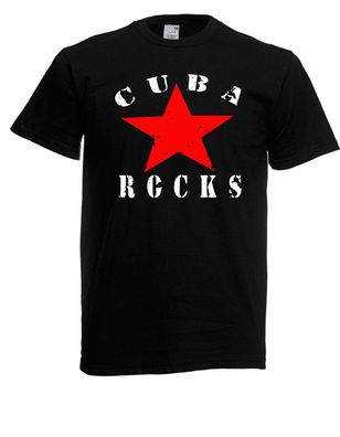 Herren T-Shirt l Cuba Rocks l Größe bis 5XL