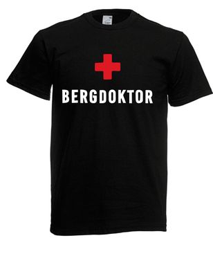 Herren T-Shirt l Bergdoktor l Größe bis 5XL