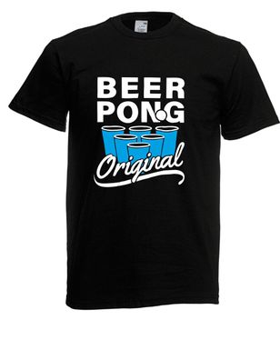 Herren T-Shirt l Beer Pong Original l Größe bis 5XL