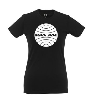 Airline - Pan Am Logo I Fun I Lustig I Sprüche I Girlie Shirt