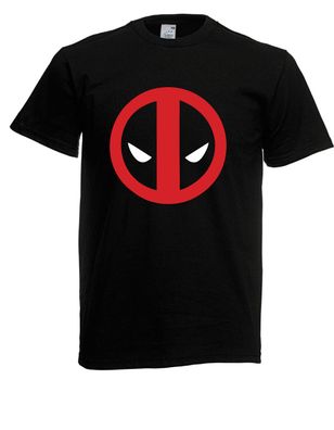 Herren T-Shirt Comiclogo Deadpool Größe bis 5XL