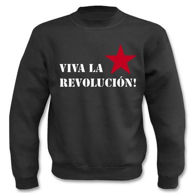 Pullover Viva la Revolucion Kuba I Fun I Sprüche I Lustig I Sweatshirt