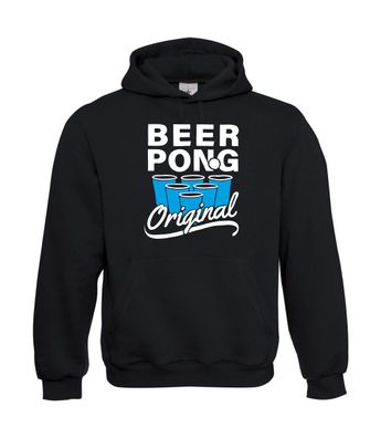 Beer Pong Original I Sprüche I Fun I Lustig bis 5XL I Herren Hoodie