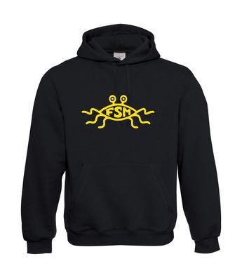 Das fliegende Spaghettimonster I Sprüche I Fun I Lustig bis 5XL I Herren Hoodie