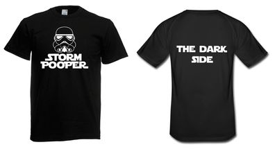 Herren T-Shirt Storm Pooper Stormtrooper Größe bis 5XL