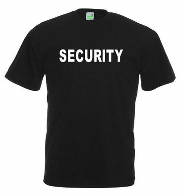 T-Hemd - Security (T-Shirt / Personenschutz / Wachschutz / Sicherheit)