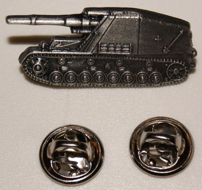 Panzer Hummel Militär l Anstecker l Abzeichen l Pin 08