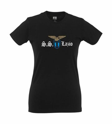 Lazio (Front & Rücken) Girlie Shirt