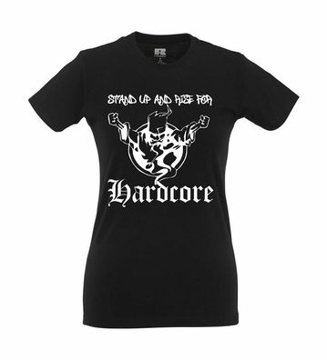 Hardcore Wizard Girlie Shirt
