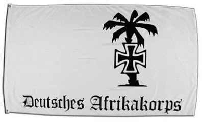 Fahne - Deutsches Afrikakorps (Flagge / 2. WK / DAK / Rommel / 150x90cm)