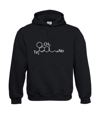 Techno Molekül I Sprüche I Fun I Lustig bis 5XL I Herren Hoodie