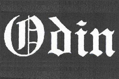 Fahne - Odin (Flagge / Schwarz / Heiden / 150x90cm)