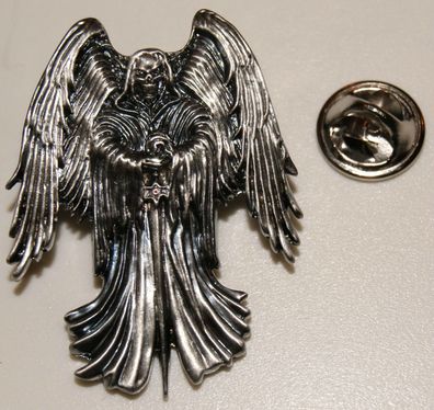 Dark Angel Todesengel Dunkel Mystik Skull l Anstecker l Abzeichen l Pin 49