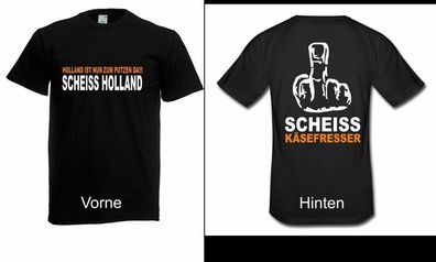 Herren T-Shirt Scheiß Holland bis 5XL