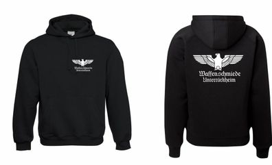 Waffenschmiede Untertürkheim (Front + Rückendruck)Herren Kapuzenpullover bis 5XL